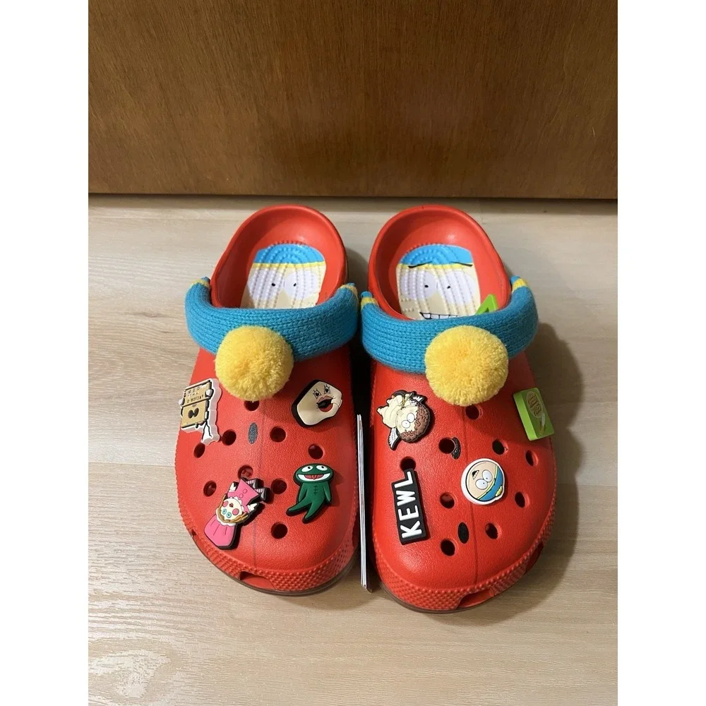 Crocs Adult South Park Cartman Cls Clg‎ Clog Men's 8, Women's 10 Red New No Box